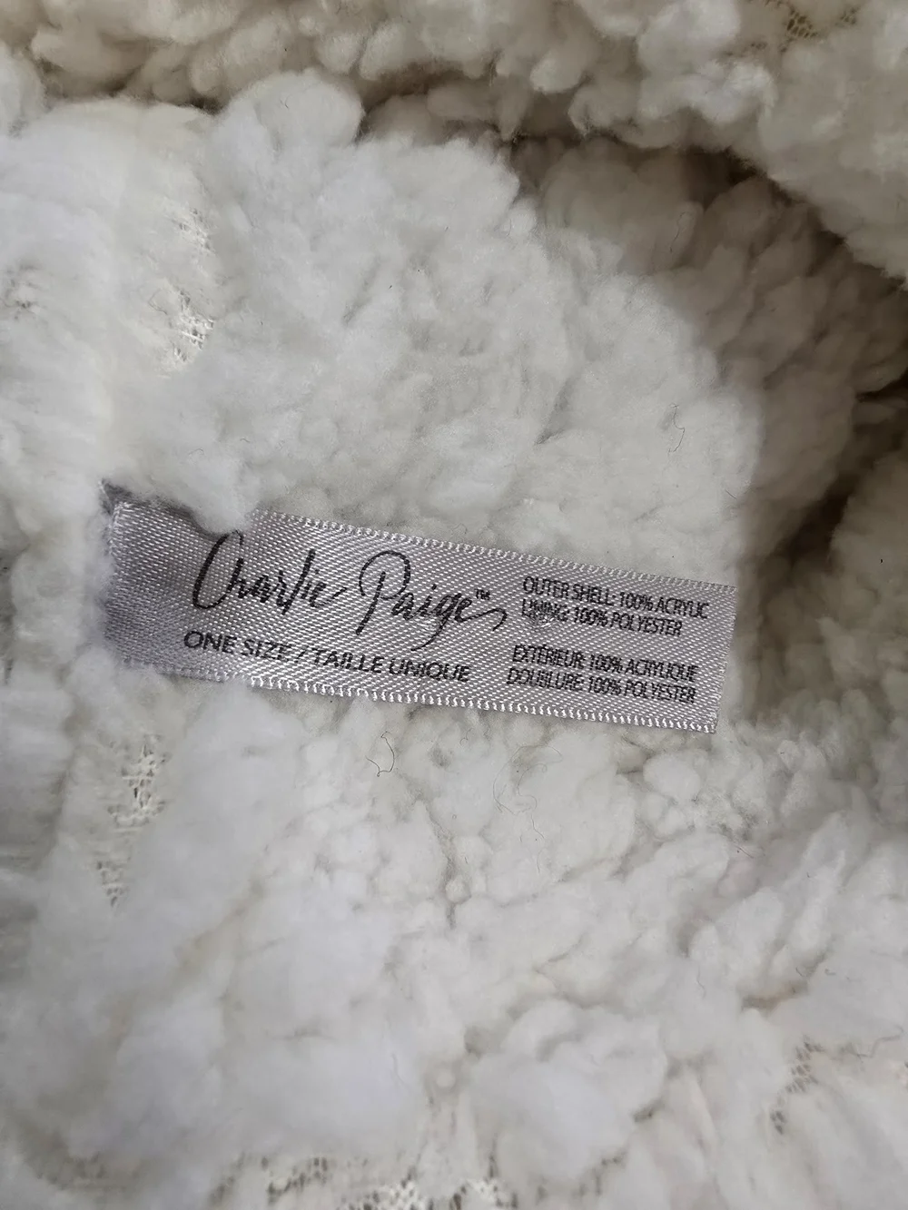 Charlie Paige soft white